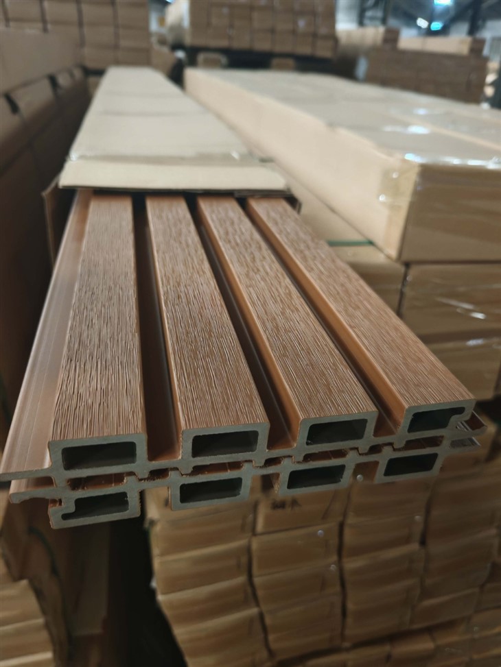 Co-extrude Gray Outdoor WPC Wall Cladding Exterior Facade best