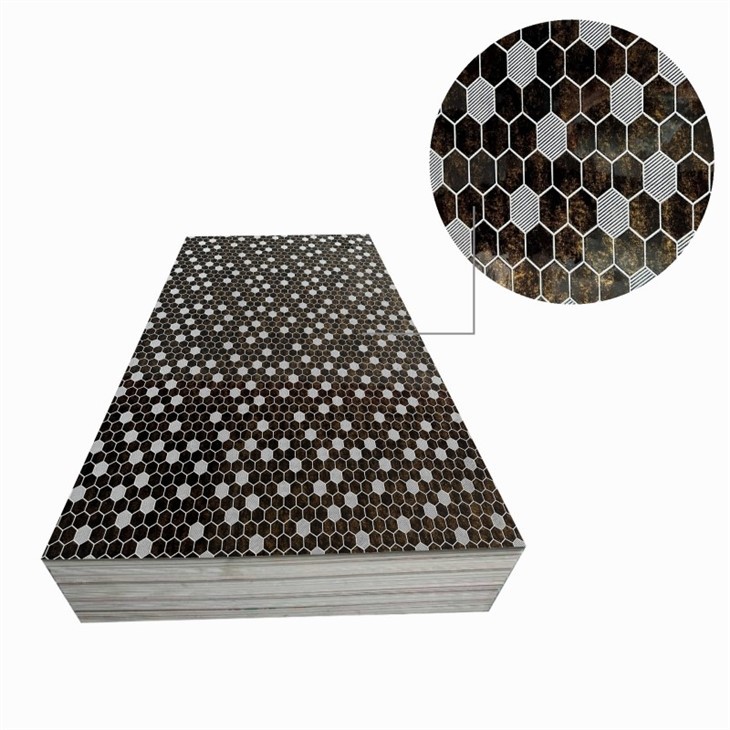 Deep Embossed Rock Pattern PVC Panel Marble Sheet high quality