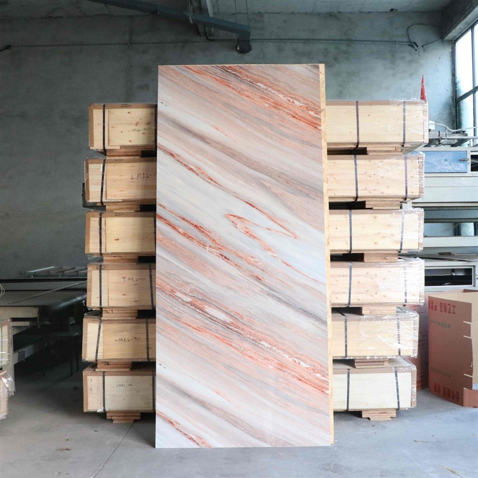 Glossy Decorative PVC Marble Wall Panel suppliers