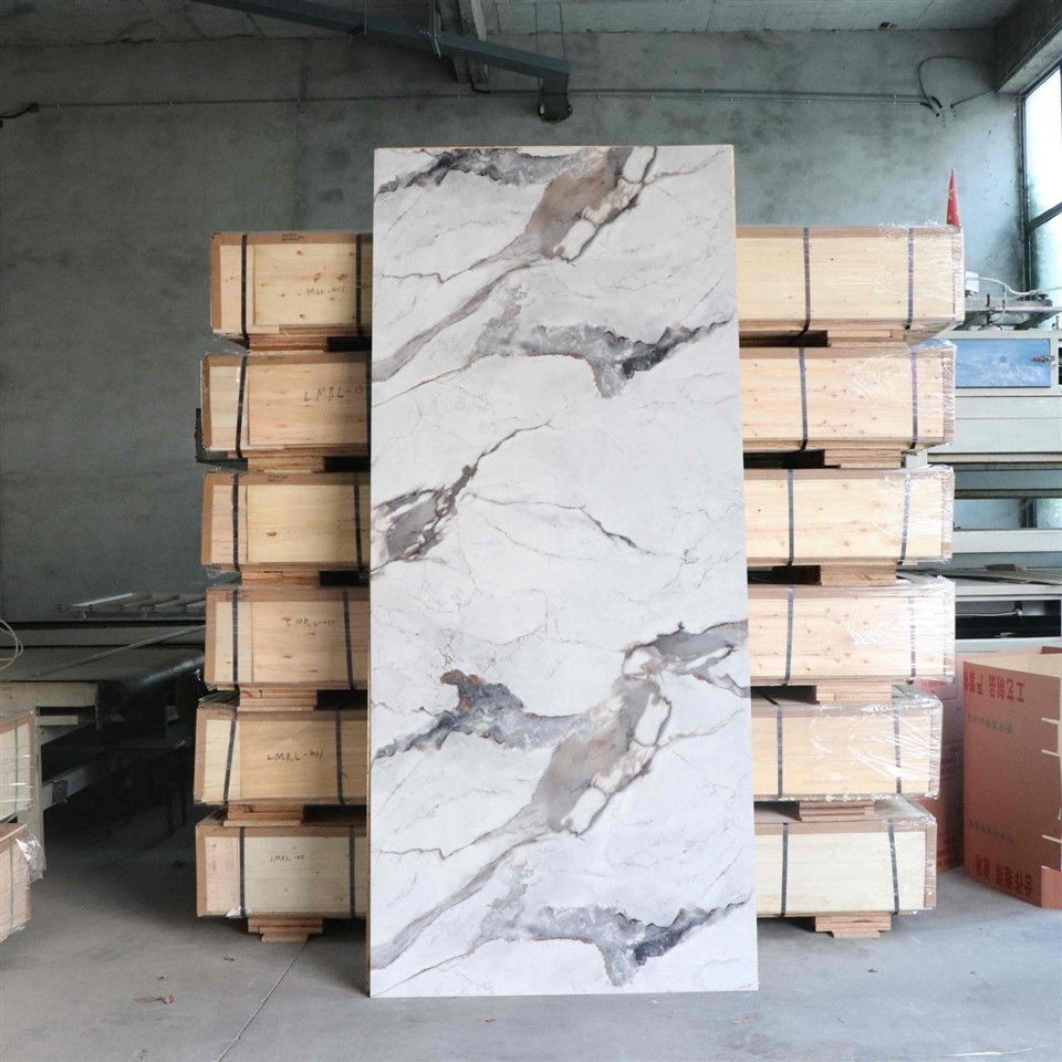 High Density PVC UV Marble Wall Panel high quality
