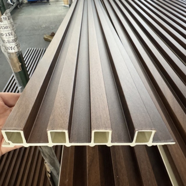 Interior Fluted WPC Wall Panel factory